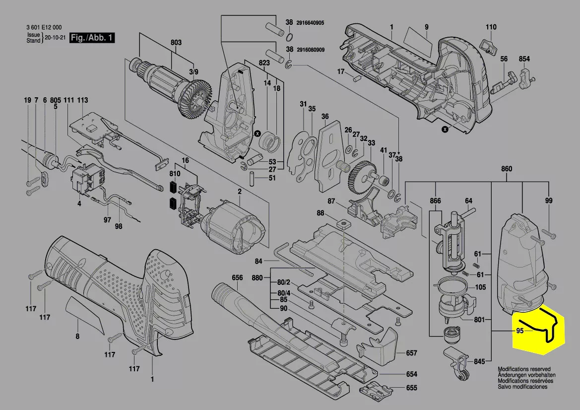 Arceau de protection réf. 2 603 101 065 Bosch